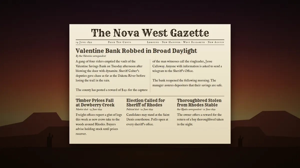 Nova West screenshot